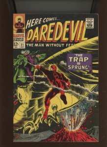 (1966) Daredevil #21: SILVER AGE! WE COMBINE SHIPPING! (6.5)