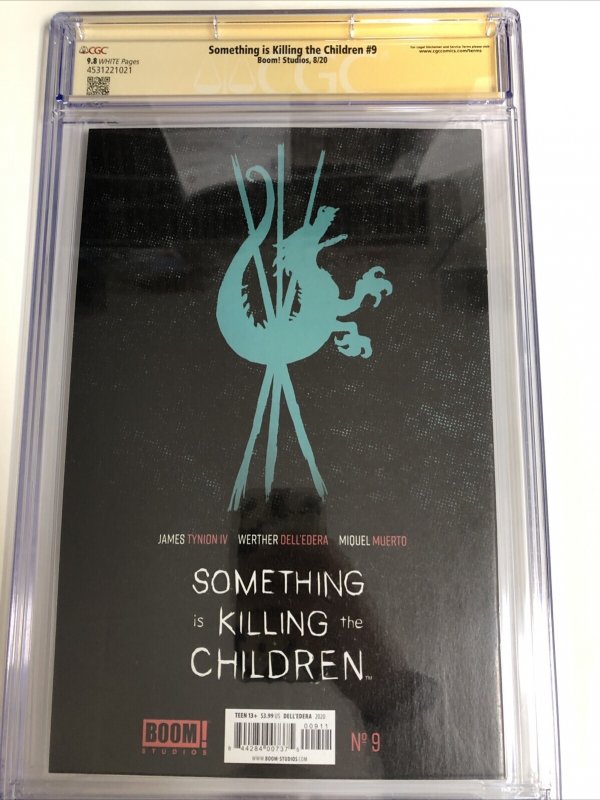 Something Is Killing The Children (2020) #9 (CGC 9.8) Signed Tynion * Dell'edera
