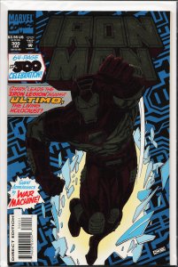 Iron Man #300 Foil Embossed Cover (1994) Iron Man