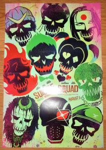 Suicide Squad Folded Promo Poster (11 x 17) by DC