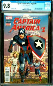 Captain America: Steve Rogers #1 CGC Graded 9.8 Cap Revealed as Hydra Agent