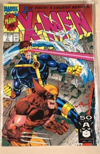 X-Men #1 Wolverine and Cyclops Cover (1991)