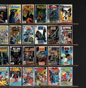 Huge Lot 140+ Comics with Batman, The New Titans, The Outsiders & More!