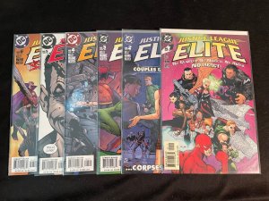 JUSTICE LEAGUE ELITE #1-12 Complete Series, VFNM Condition