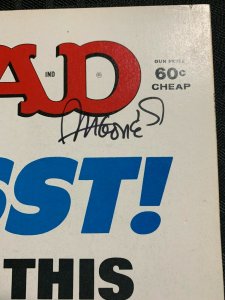 1977 MAD Magazine #195 FN 6.0 SIGNED by Sergio Aragones w/ COA / Fisherman