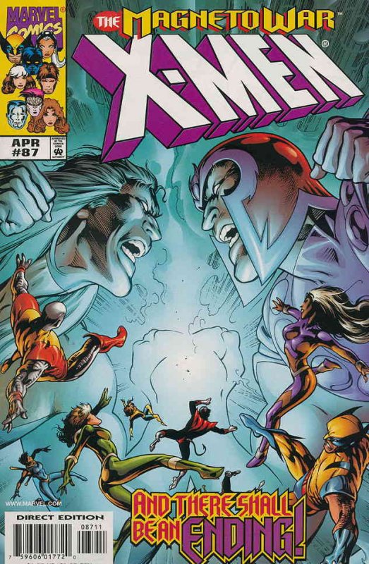 X-Men (2nd Series) #87 FN ; Marvel | Alan Davis Magneto War