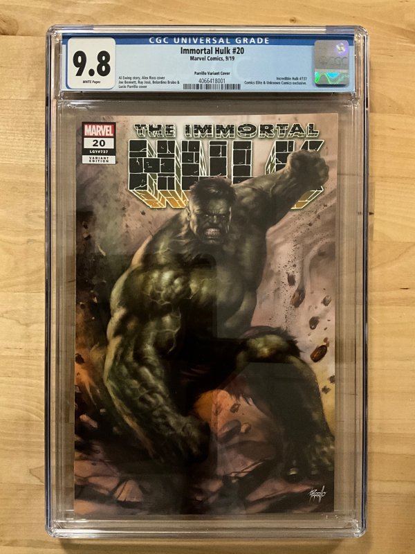 The Immortal Hulk #20 Parrillo Cover A (2019) CGC 9.8