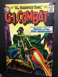 G.I. Combat #109 (1965) High-grade Haunted Tank, ,Kubert  cover! vF Boca CERT.