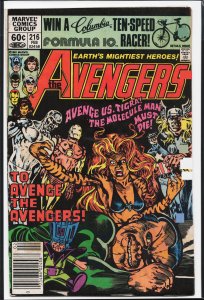 The Avengers #216 (1982) The Avengers