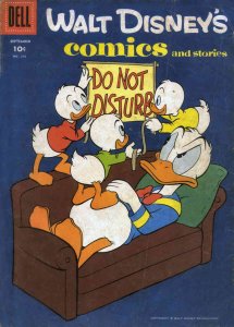 Walt Disney's Comics and Stories #216 GD ; Dell | low grade comic September 1958