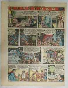 Superman Sunday Page #908 by Wayne Boring from 3/24/1957 Size ~11 x 15 inches