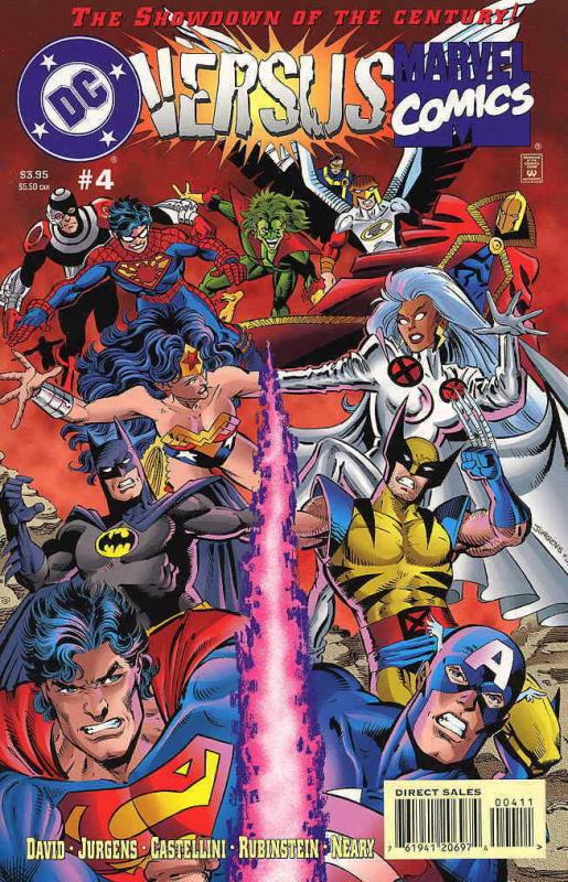 Marvel Versus DC/DC Versus Marvel #4 FN; Marvel-DC | save on shipping - details