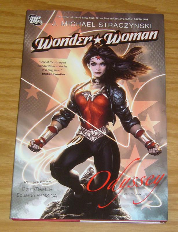 Wonder Woman: Odyssey HC 1 VF/NM J. Michael Straczynski - Hardcover 1st Print