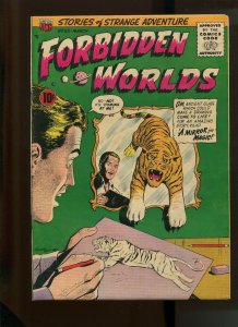 FORBIDDEN WORLDS #52 (7.0) A MIRROR FOR MAGIC!