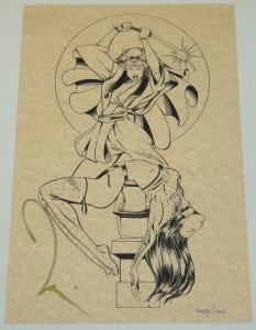 Shi The Way of the Warrior #5 & numbered lithograph signed by William Tucci COA