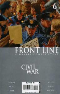 Civil War: Frontline   #6, NM (Stock photo)