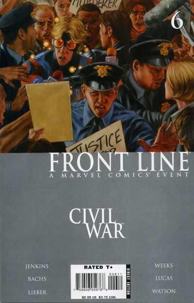 Civil War: Frontline #6, NM + (Stock photo)