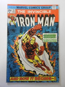 Iron Man #71 (1974) VG/FN Condition! MVS intact!