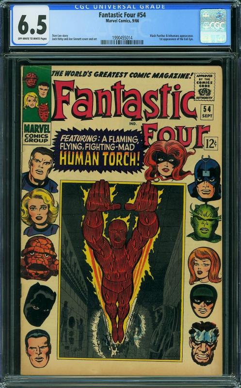 Fantastic Four #54 (Marvel, 1966) CGC 6.5