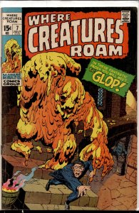Where Creatures Roam #7 (1971) The Glop