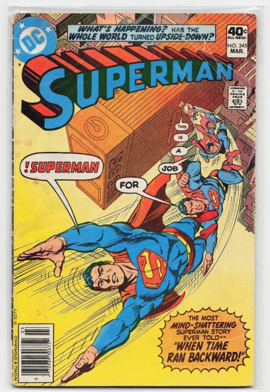 Superman #345 (1980) Superman