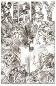 Kirby Genesis #0 Alex Ross Sketch Cover (2011-2012) Dynamite Comics