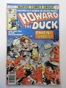 Howard the Duck #13 (1977) VG Condition MJ insert!
