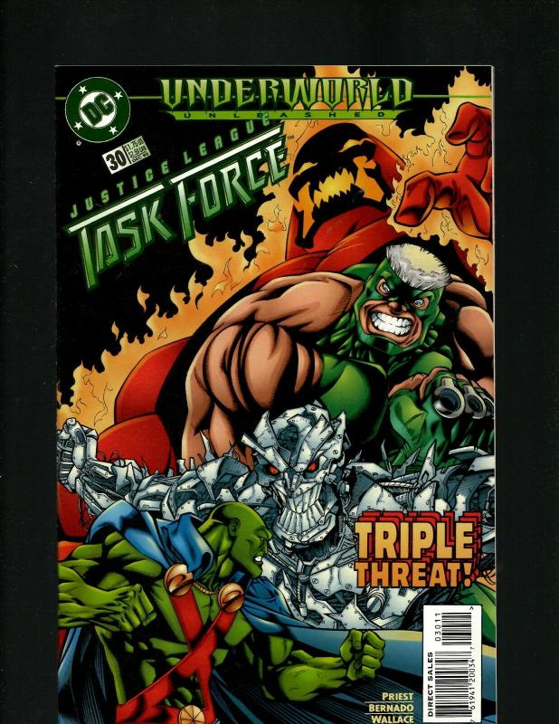 Lot of 10 Justice League Task Force Comics #24 25 26 27 28 29 30 31 32 33 J396