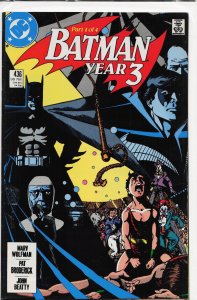 Batman #436 (1989) Batman [Key Issue]
