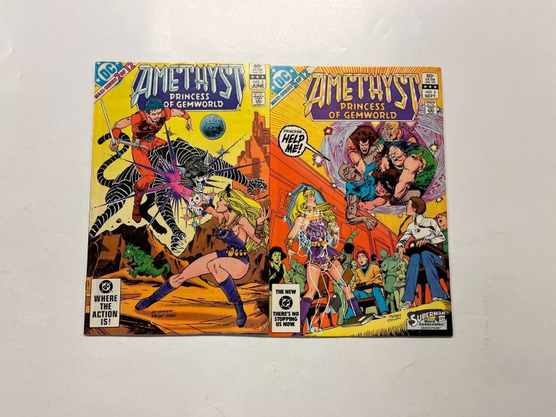 3 Amethyst DC Comics Books #1 2 5 3 JW15