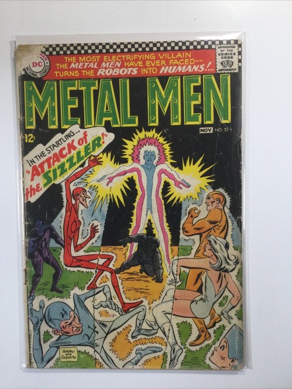 Metal Men 22 Good- Gd- 1.8 Dc Comics