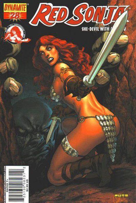 Red Sonja #28 (Dynamite) - Mel Rubi Cover