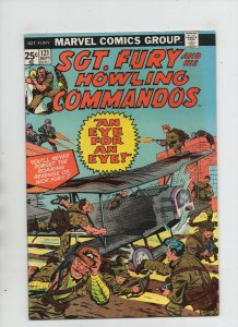 Sgt Fury And His Howling Commandos #121 - An Eye For An Eye! - (Grade 8.0) 1974