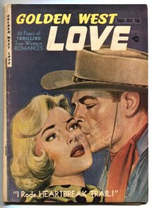 Golden West Love #1  BOB POWELL Spicy Lingerie Panels 1949 VG+