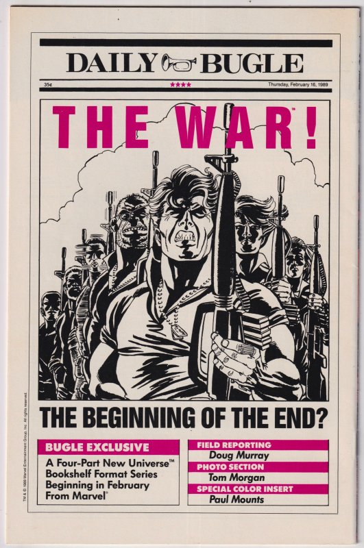 The Punisher War Journal #6 (1989) Punisher
