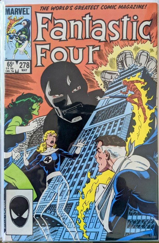 Fantastic Four #278. NM! Origin of Dr. Doom! Key Issue!!