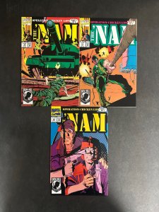 The 'Nam (1986) #'s 70 71 72 (Operation Chicken Lips) Complete VF- (7.5) Lot