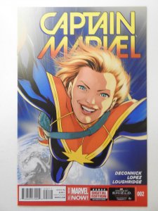 Captain Marvel #2  (2014) Sharp NM-/NM Condition!!