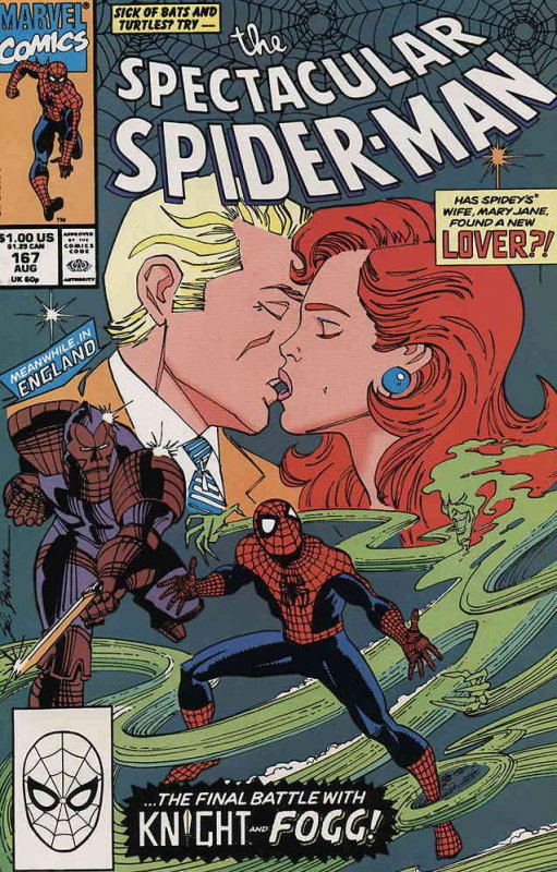 Spectacular Spider-Man, The #167 FN ; Marvel