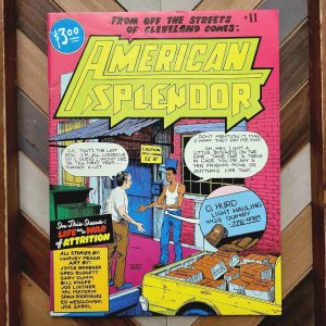 AMERICAN SPLENDOR #11 VF- 7.5 (1986) Harvey Pekar Stories / Val Mayerik Cover