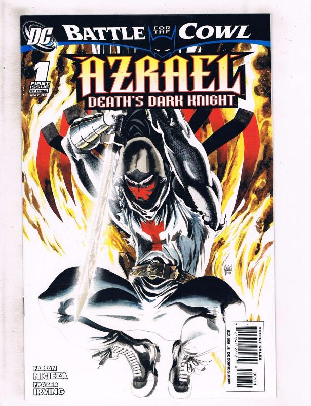 Lot of 3 Azrael Death's Dark Knight DC Comic Books #1 2 3 J127