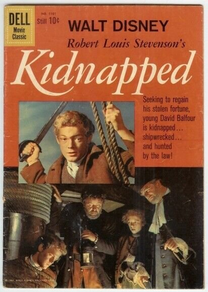 KIDNAPPED (1960 GOLD KEY) F.C.1101 G-VG PHOTOCOVER COMICS BOOK