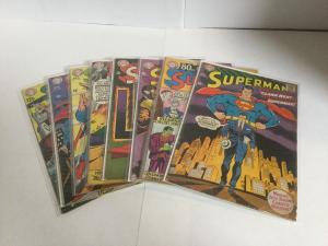 Superman 201 202 203 204 205 208 209 210 Gd-Vg 2.0-4.0 DC Comics Silver Age