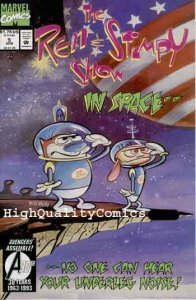 REN & STIMPY SHOW #5,NM+, TV Cartoon, Bill Wray, CrocoMen, more in store