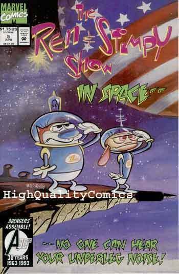 REN & STIMPY SHOW #5,NM+, TV Cartoon, Bill Wray, CrocoMen, more in store