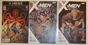 2017 X-Men Blue Lot of 3 #5, 6, 7 Marvel Comics NM- 1st Print Comic Books