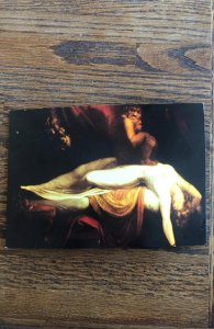 Henry Fuseli 4x6 the Nightmare 1781 postcard