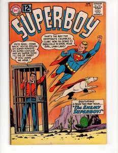 Superboy #96 (1962)  Pete Ross gains SUPER-POWERS! Silver DC / ID#224