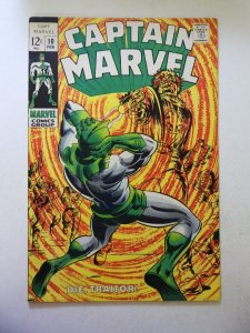 Captain Marvel #10 (1969) FN Condition