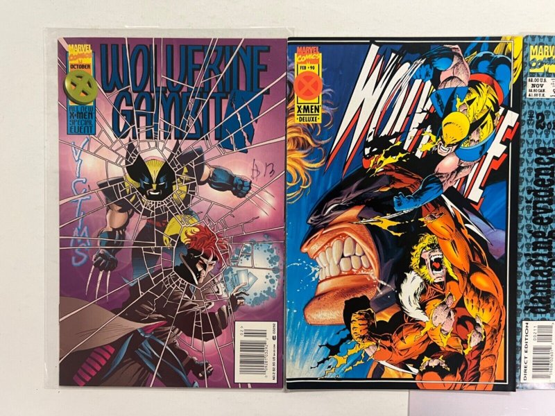 4 Wolverine Marvel Comic Books # 1 2 2 90 Avengers Defenders Iron Man 63 JS40